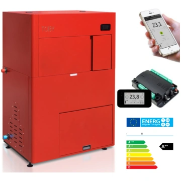 Granulu apkures katls TERMOMONT TOBY 40; 40,0kW