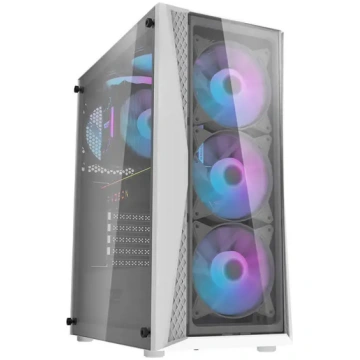 Darkflash Computer Case DK352 Plus with 4 Fans (Bl