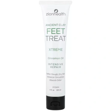Zion Health, Ancient Clay, FeetTreat Xtreme, Cinna