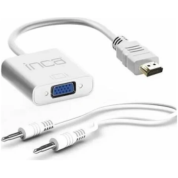HDMI uz VGA adapters INCA IHTVJ-7TB ar USB audio a
