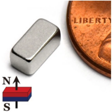 Bar Magnet N52 1/4"x1/8"x1/8" Neodymium Super Stro