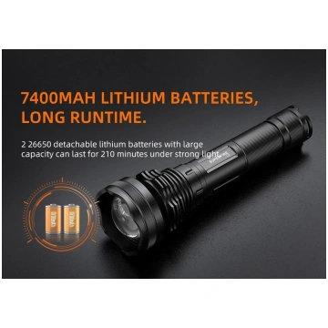 Latarka Superfire Zibintuvelis L3 2700lm fokusuoja