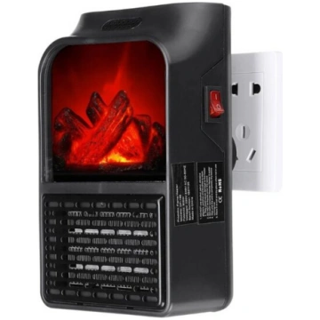 sildītājs-dzesētājs ar kamīna imitāciju 1000 W, li