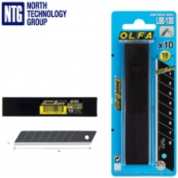 OLFA Excel Black MAX LBB-10B 18mm īpaši asi naža a