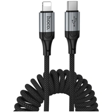 HOCO cable USB C to Lightning PD 27W q.5m black ho
