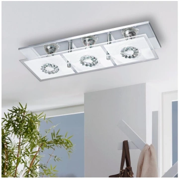 Eglo 93782 - LED griestu lampa RONCATO 3xGU10/3W/2