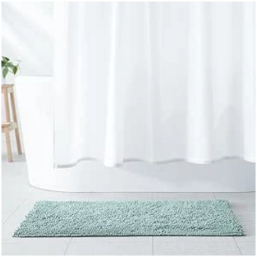 AmazonBasics - Bath Rug, Shaggy, Non-Slip, Microfi