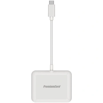 HUB USB PremiumCord PremiumCord Prevodnik USB-C na