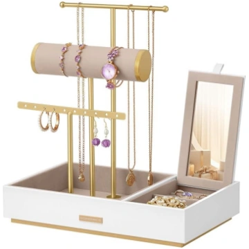 SONGMICS JJS022W01 Juvelierizstrādājumu statīvs, a