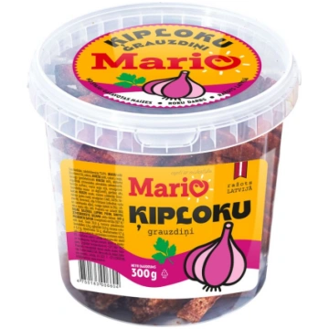 Grauzdiņi MARIO, ar ķiploku garšu, 300g (450-23224