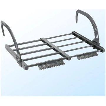 ADERTOS Drēbju žāvētājs Radiators Izvelkamais piek