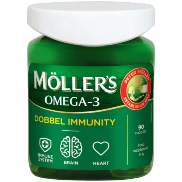 MOLLERS Dobbel Immunity kapsulas N90 MOLLER"S