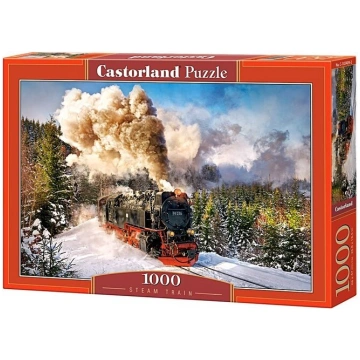 Puzle Puzzle Castorland Steam Train, 1000 detaļas