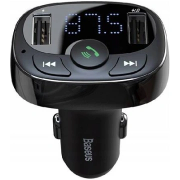 Auto lādētājs + FM transmiter BASEUS CCTM-01 (2xUS