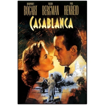 Casablanca #3 A4 Unframed Old Advertising Classic 