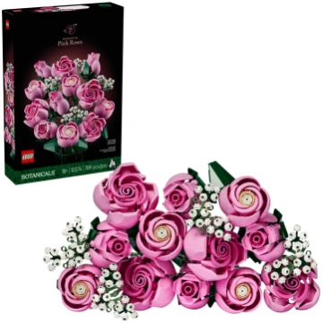LEGO BOTANICALS 10374 Rozā rožu pušķis