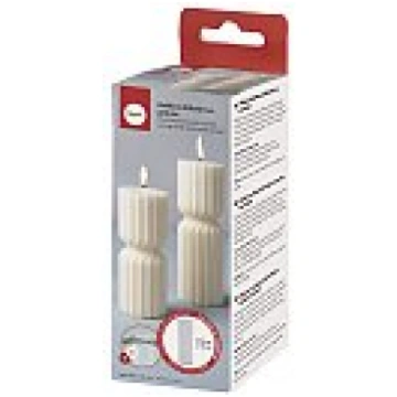 Silikona liešanas veidne "Ribbed candle", D:4.6cm,