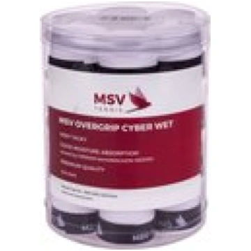 MSV Cyber Wet Overgrip white 24P