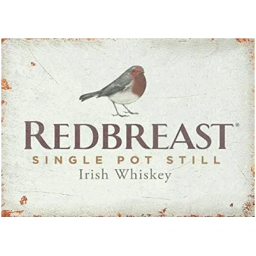 Redbreast īru viskija bārs Metāla zīme Retro Pub P