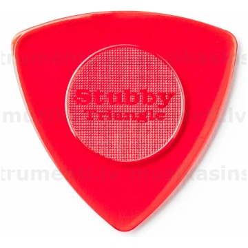 Dunlop Stubby Triangle 1.5mm basģitaras mediators