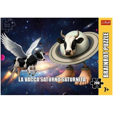 Trefl Puzzle 200 La Vacca Saturno Saturnita TREFL 