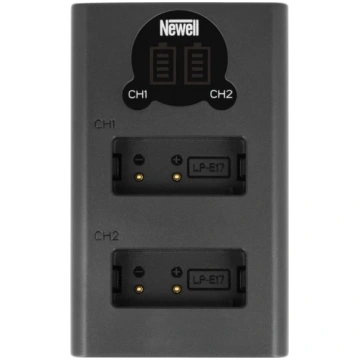 Divkanālu lādētājs un LP-E17 akumulators Newell DL