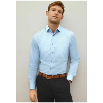 DOUBLE CUFF EASY CARE TEXTURED REGULAR FIT - Formā