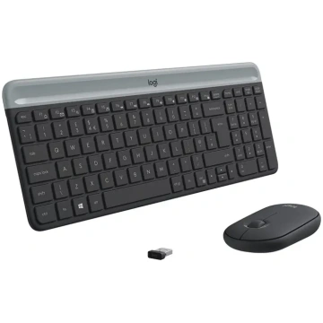 Logitech Slim Wireless Combo MK470 PERLOGKLM0079