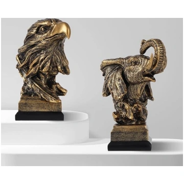 maozyiltle Zelta Ērglis Zilonis Statuja Skulptūra 