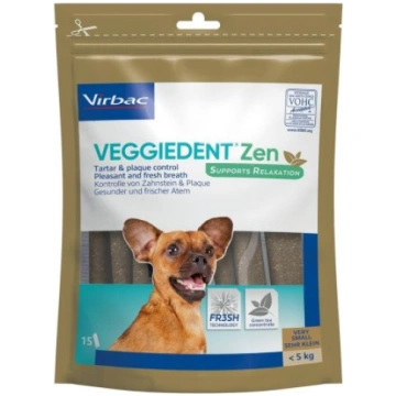 VIRBAC Veggiedent Zen XS -dog treat - 114g VIB