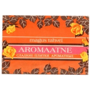 Estonian vintage chocolate wrapper Kalev