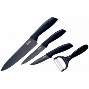 Knife Set Oliver Voltz 5V51633B4G, 3 pcs + Peeler,