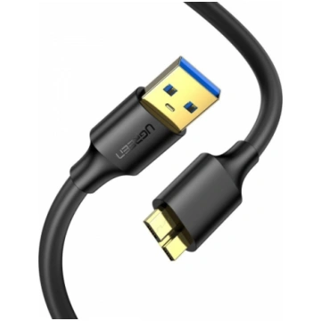 USB 3.0 - micro USB 3.0 cable UGREEN, 0.5m (black)
