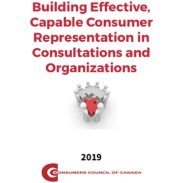 Building Effective, Capable Consumer Representatio