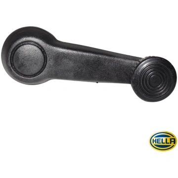 Window winder handle, black, left/right, Hella VW