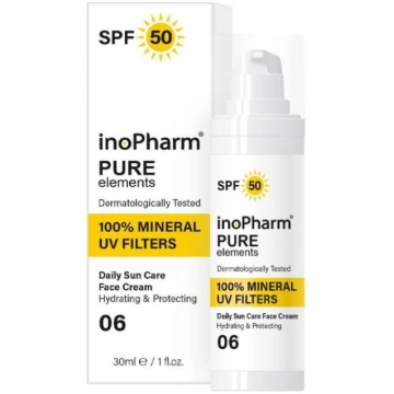 INOPHARM Pure Elements Sun SPF50 sejas aizsargkrēm