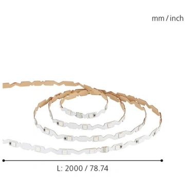 FLEXIBLE STRIPE bāra/lentes gaismeklis Nav norādīt