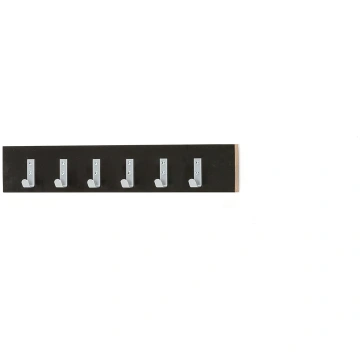Āķu statīvs Hänga, mazāki āķi, 6 āķi, melna