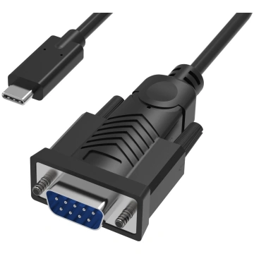Fuj:tech USB-C to RS232 adapter cable, 1.8 m