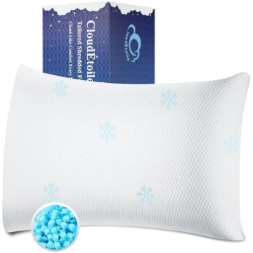 CloudÉtoile Memory Foam spilvens, regulējams spilv