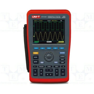 Portable oscilloscope; 100MHz; LCD TFT 5,7"; Ch: 2