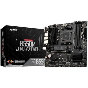 MSI B550M PRO-VDH WIFI motherboard AMD B550 Socket