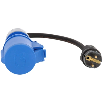 Elektroauto adapteris, 0.3 m, Type 2, 16 W