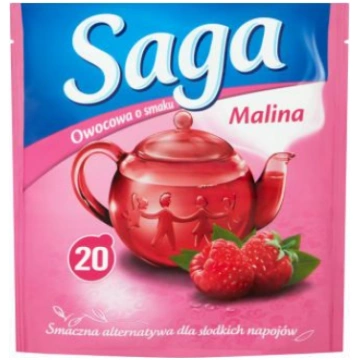 Saga Herbata owocowa Malina 8714100818589 (8714100