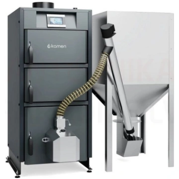 KAMEN granulu apkures katls PELLET KOMPAKT 17kW 15