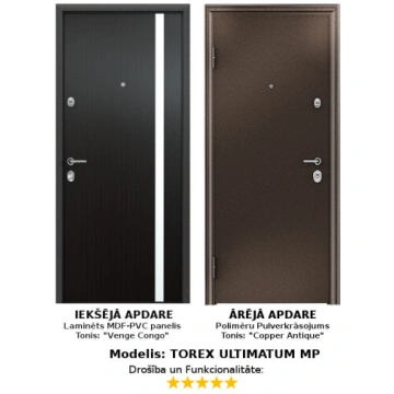Metāla Durvis (ārdurvis) Torex Ultimatum MPKB10 ar