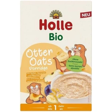Holle bioloģiskā putra, ūdensvīte ar āboliem, banā