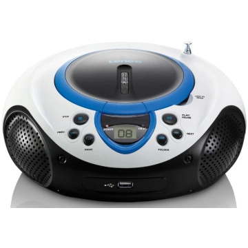 Portable stereo FM radio with CD player Lenco SCD3