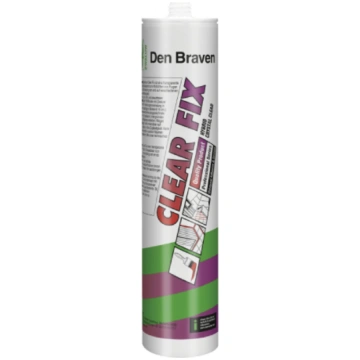 Līme elastīga montāžas DB CLEARFIX 290ml caurspīdī