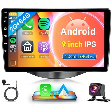 4 Core 64G Wireless Carplay Android auto radio Toy